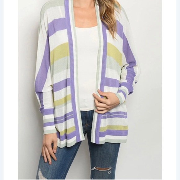 Lavender Cardigan - Picture 1 of 2